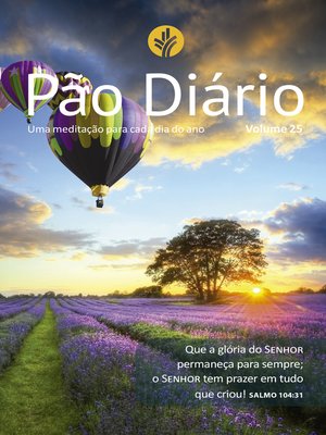 cover image of Pão Diário volume 25--Capa paisagem